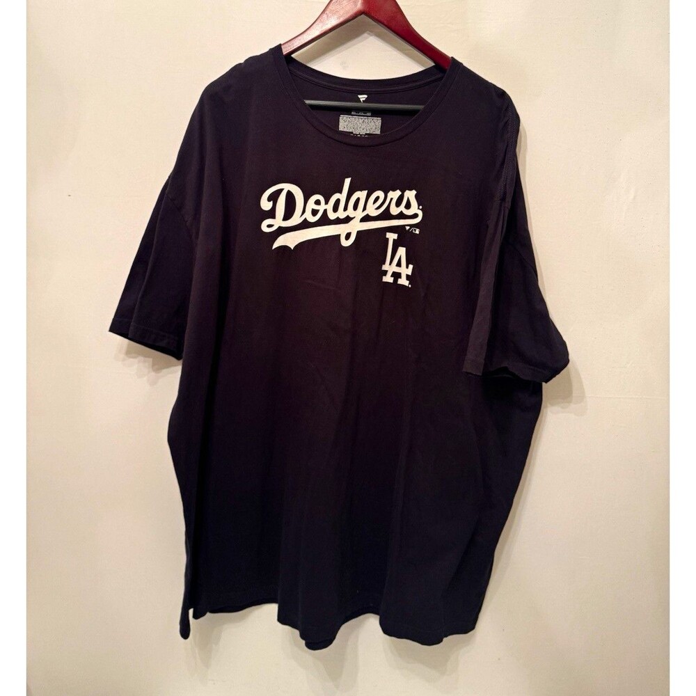 Fanatics Los Angeles Dodgers T Shirt Black 4XL Major League Baseball MLB